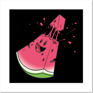 Watermelon Mind Blown Posters and Art